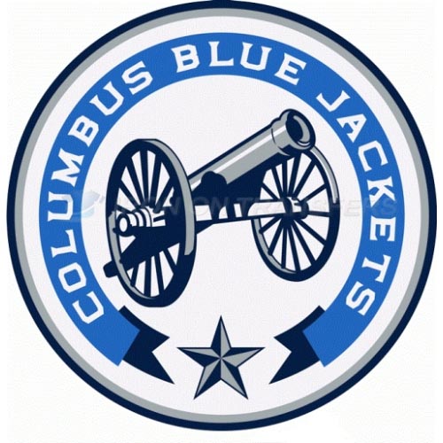 Columbus Blue Jackets Iron-on Stickers (Heat Transfers)NO.129